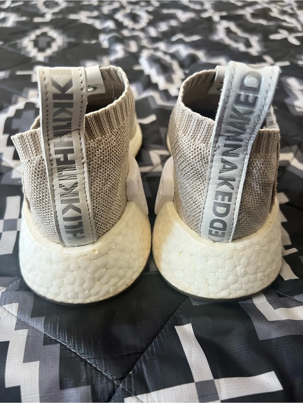 Adidas NMD CS2 Primeknit Kith x Naked Sandstone